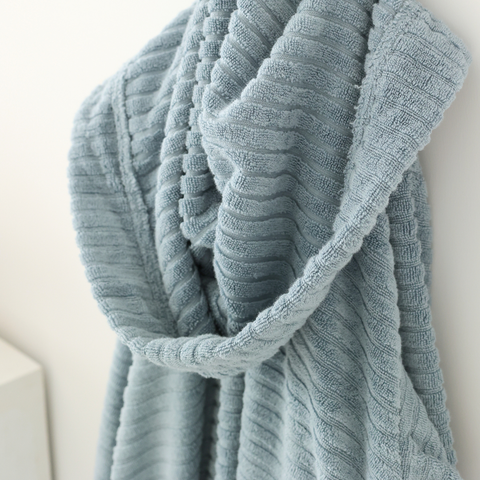 Ultra Soft 100% Cotton Bathrobe Anthracite