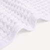 Waffle 100% Cotton Face Towel 50x80 cm White