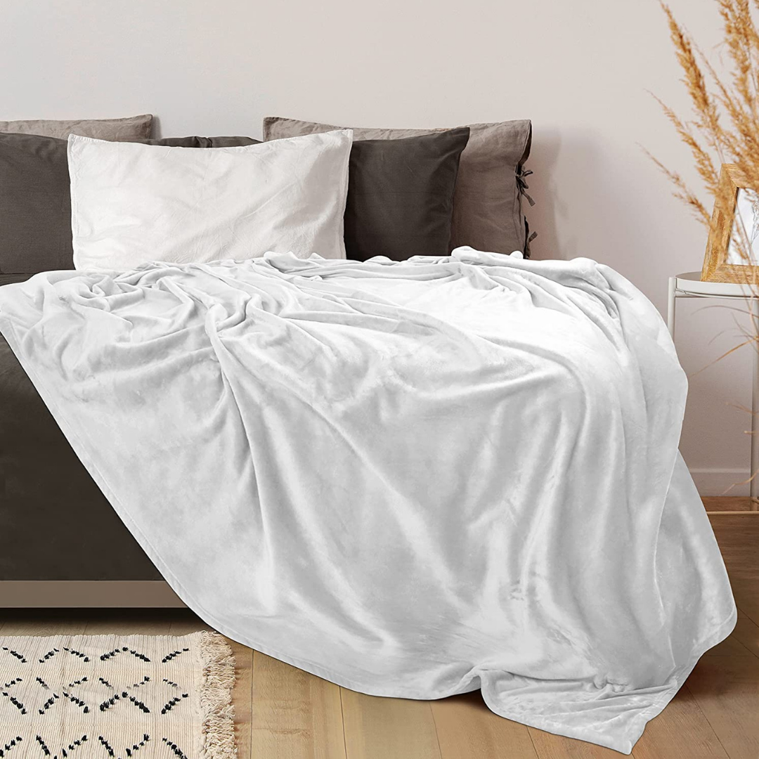 Perugia Single Wellsoft Blanket 160x200 cm Ice Gray