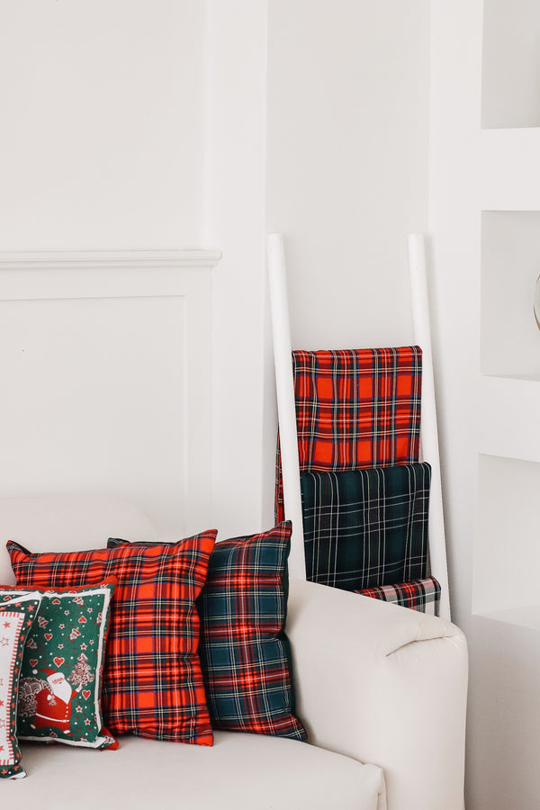 Tartan Plaid Tablecloth Red 