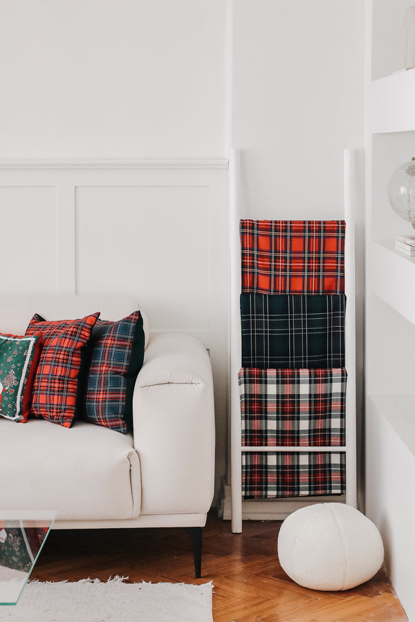 Tartan Plaid Tablecloth Red 