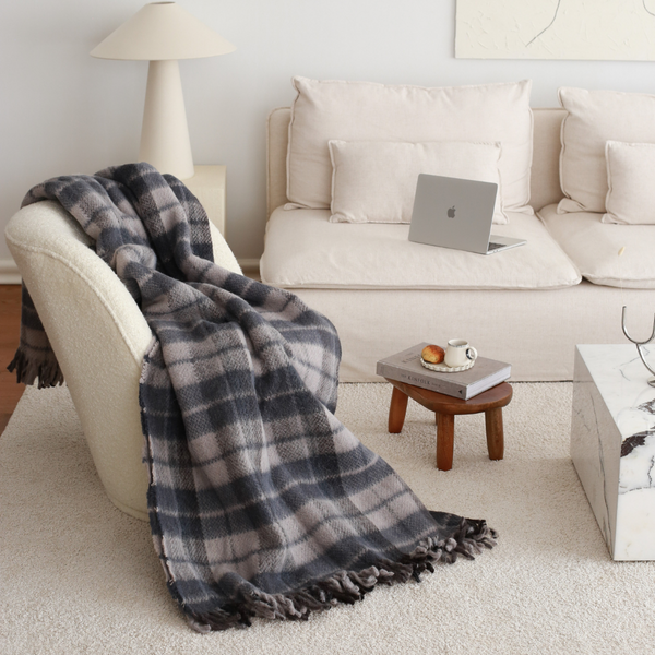 Woolmark Double Smoked Pure Wool Blanket