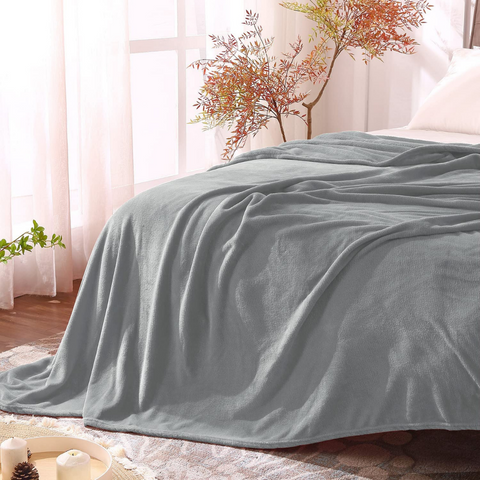 Perugia Single Wellsoft Blanket 160x200 cm Gray