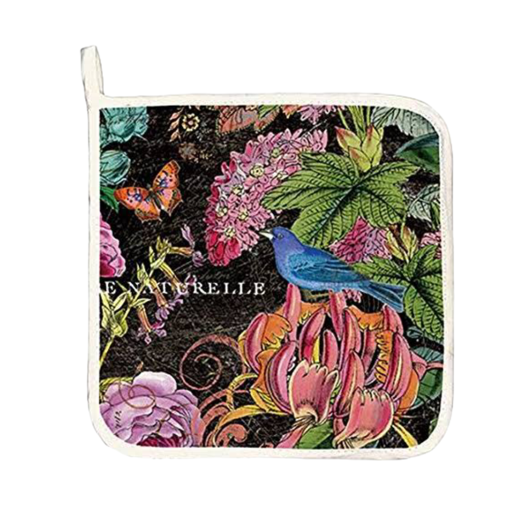 Botanical Cotton Oven Holder