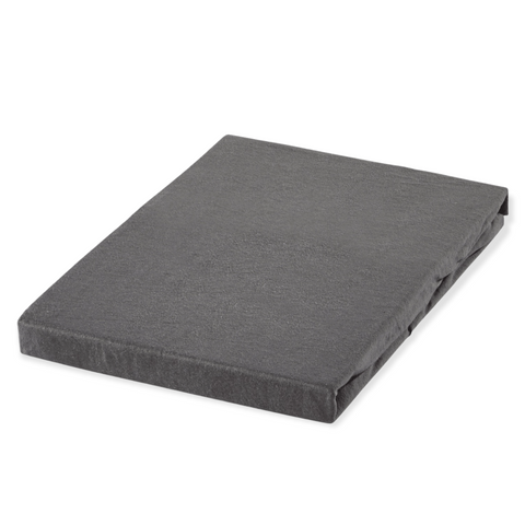 Double Elastic Bamboo Aloe Vera Bed Sheet 160x200 cm Anthracite