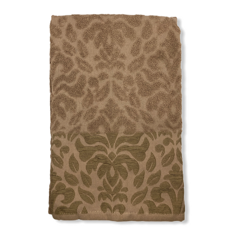 Portofino 2-Piece Guest Towel Set Brown